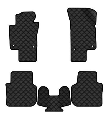 Коврики из экокожи в салон авто EVAtech ECO для Passat NMS Restyling Volkswagen 2015-2019 1 поколение Sedan USA (VW1696CJ5AV4BBLB) - Фото 1