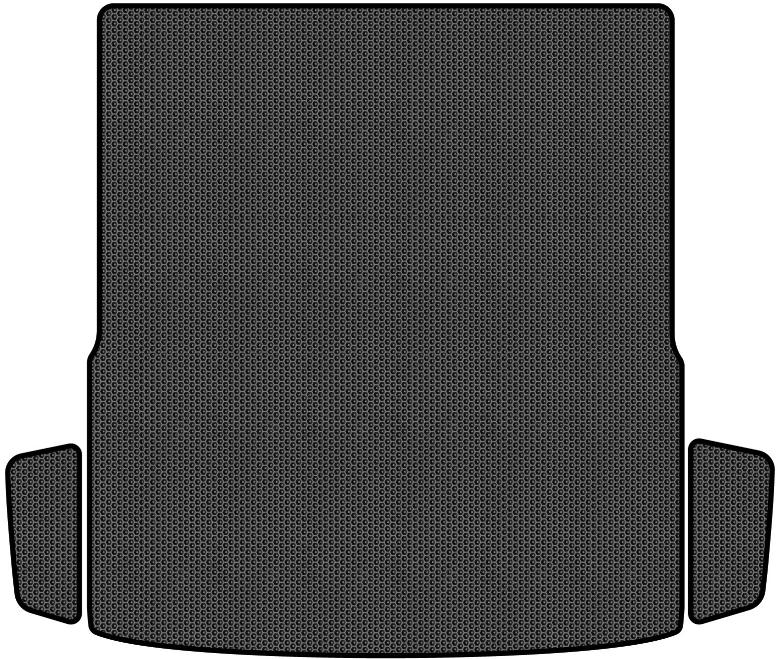 EVA килимок в багажник авто EVAtech для Passat Alltrack (B7) Volkswagen 2010-2014 7 покоління Combi EU VW1711BE3SBB - Фото 1