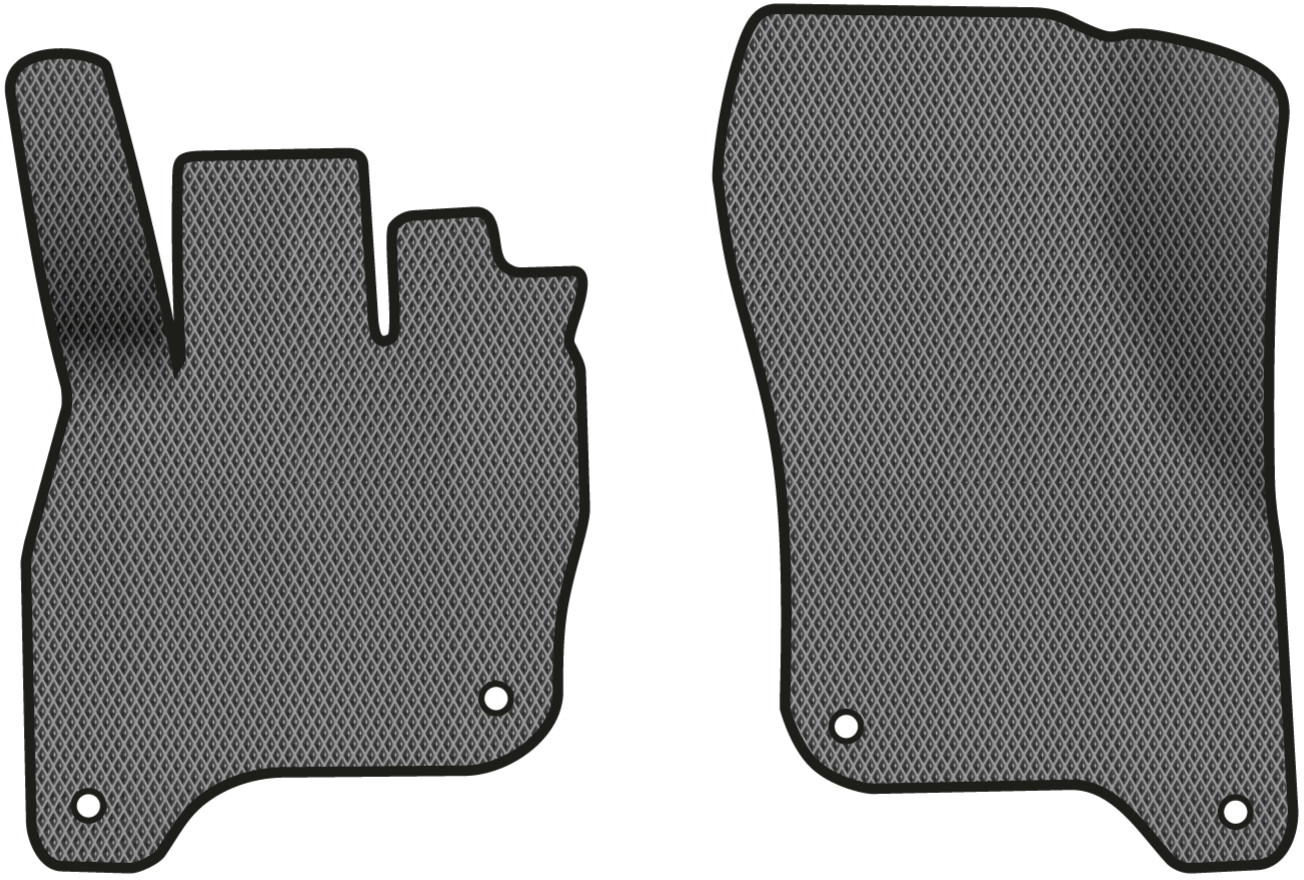 EVA килимки в салон авто передні EVAtech для e-Golf Volkswagen 2014-2017 1 покоління Htb EU VW1878A2AV4RGB - Фото 1