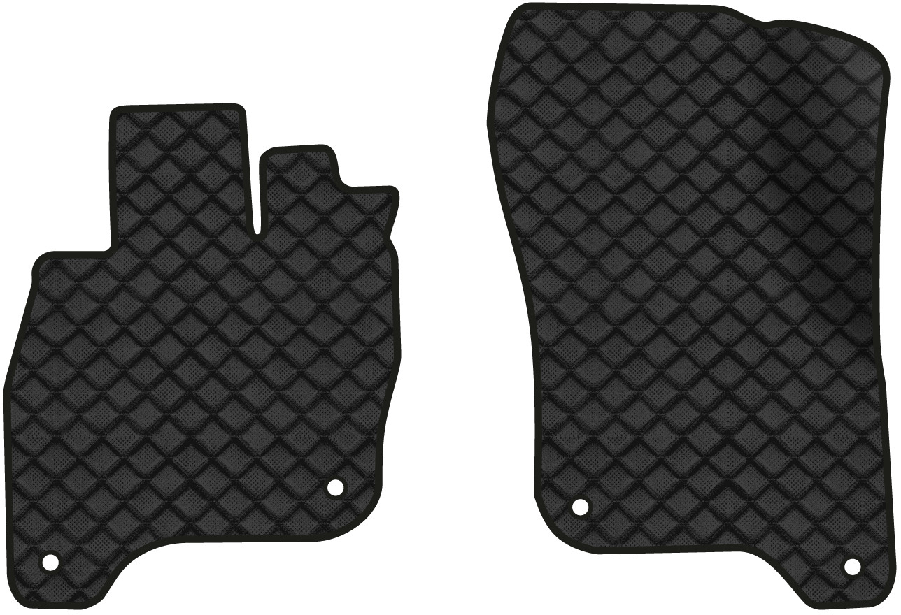 Килимки з екошкіри в салон авто передні EVAtech ECO для e-Golf Volkswagen 2014-2017 1 покоління Htb EU VW1878AB2AV4BBB - Фото 1