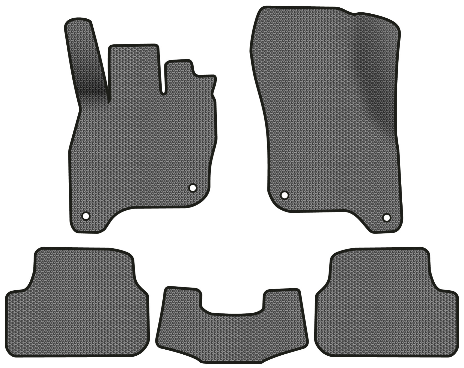 EVA килимки в салон авто EVAtech для e-Golf Volkswagen 2014-2017 1 покоління Htb EU VW1878C5AV4SGB - Фото 1