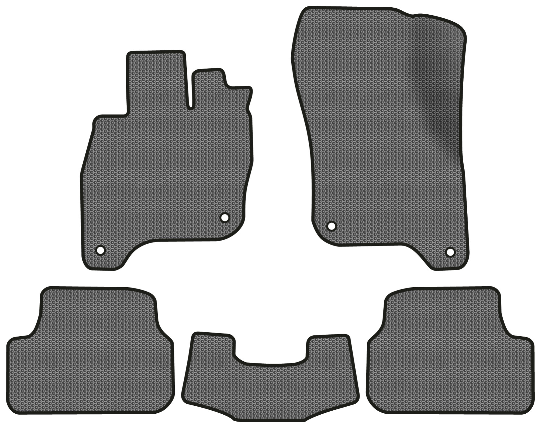 EVA килимки в салон авто EVAtech для e-Golf Volkswagen 2014-2017 1 покоління Htb EU VW1878CB5AV4SGB - Фото 1