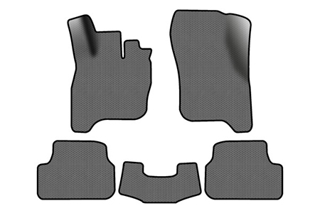 EVA килимки в салон авто EVAtech для e-Golf Volkswagen 2014-2017 1 покоління Htb EU VW1878CD5SGB - Фото 1