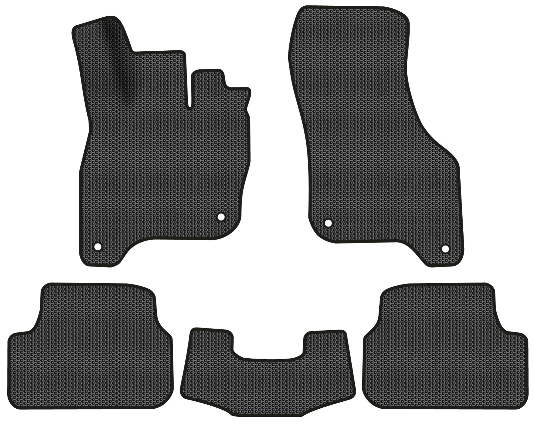 EVA килимки в салон авто EVAtech для e-Golf Volkswagen 2014-2017 1 покоління Htb EU VW1878CE5AV4SBB - Фото 1