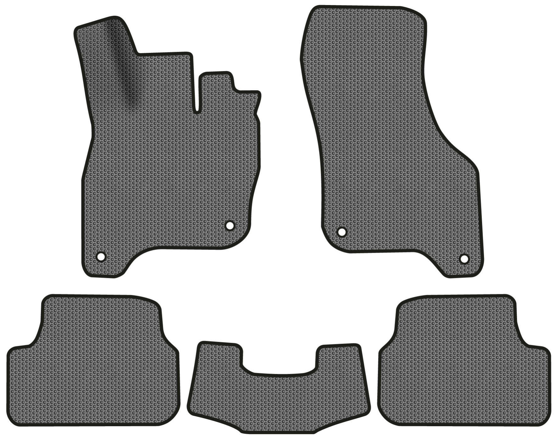 EVA килимки в салон авто EVAtech для e-Golf Volkswagen 2014-2017 1 покоління Htb EU VW1878CE5AV4SGB - Фото 1