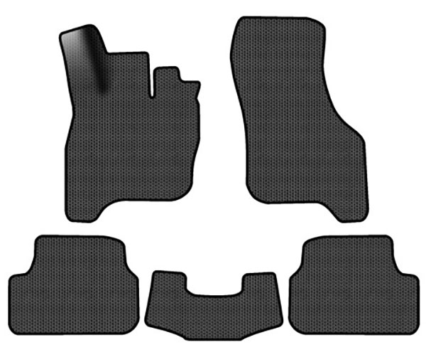 EVA килимки в салон авто EVAtech для e-Golf Volkswagen 2014-2017 1 покоління Htb EU VW1878CE5SBB - Фото 1