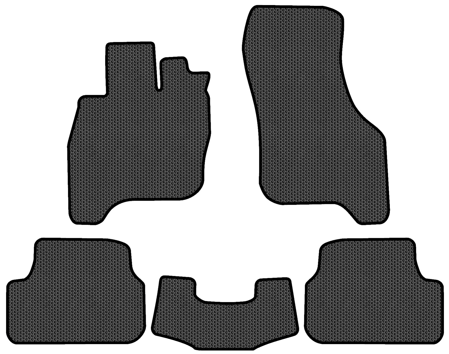 EVA килимки в салон авто EVAtech для e-Golf Volkswagen 2014-2017 1 покоління Htb EU VW1878CG5SBB - Фото 1