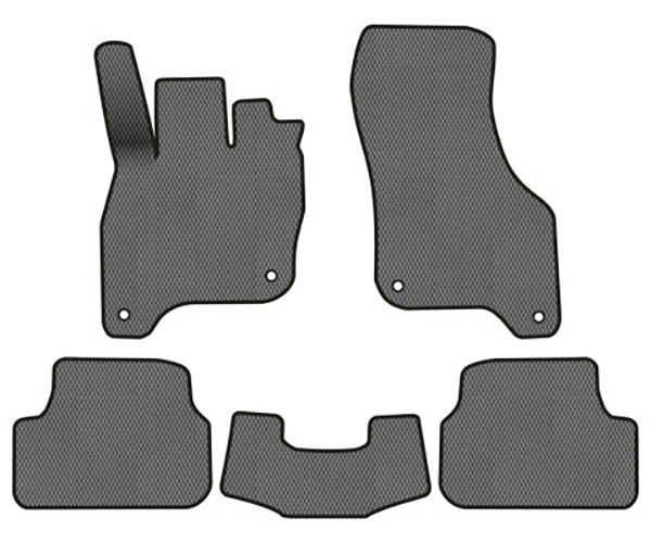 EVA килимки в салон авто EVAtech для e-Golf Volkswagen 2014-2017 1 покоління Htb EU VW1878CV5AV4RGB - Фото 1