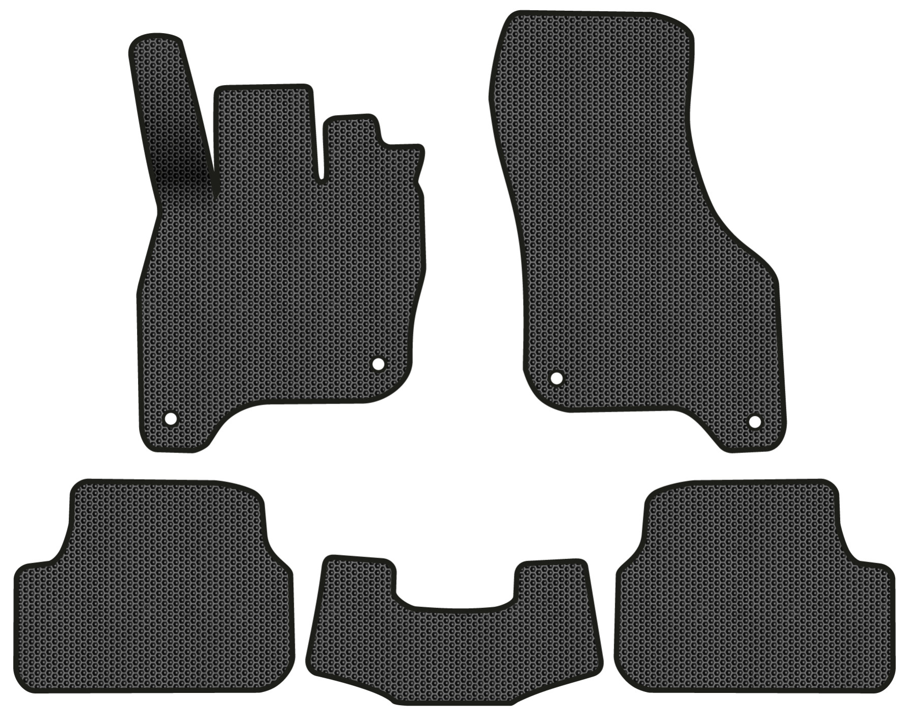 EVA килимки в салон авто EVAtech для e-Golf Volkswagen 2014-2017 1 покоління Htb EU VW1878CV5AV4SBB - Фото 1