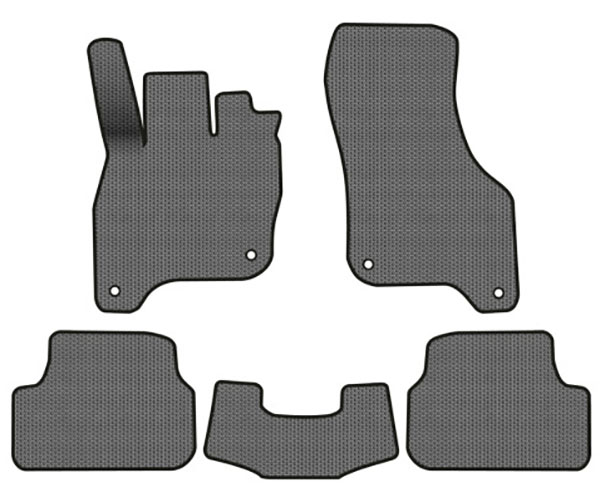 EVA килимки в салон авто EVAtech для e-Golf Volkswagen 2014-2017 1 покоління Htb EU VW1878CV5AV4SGB - Фото 1