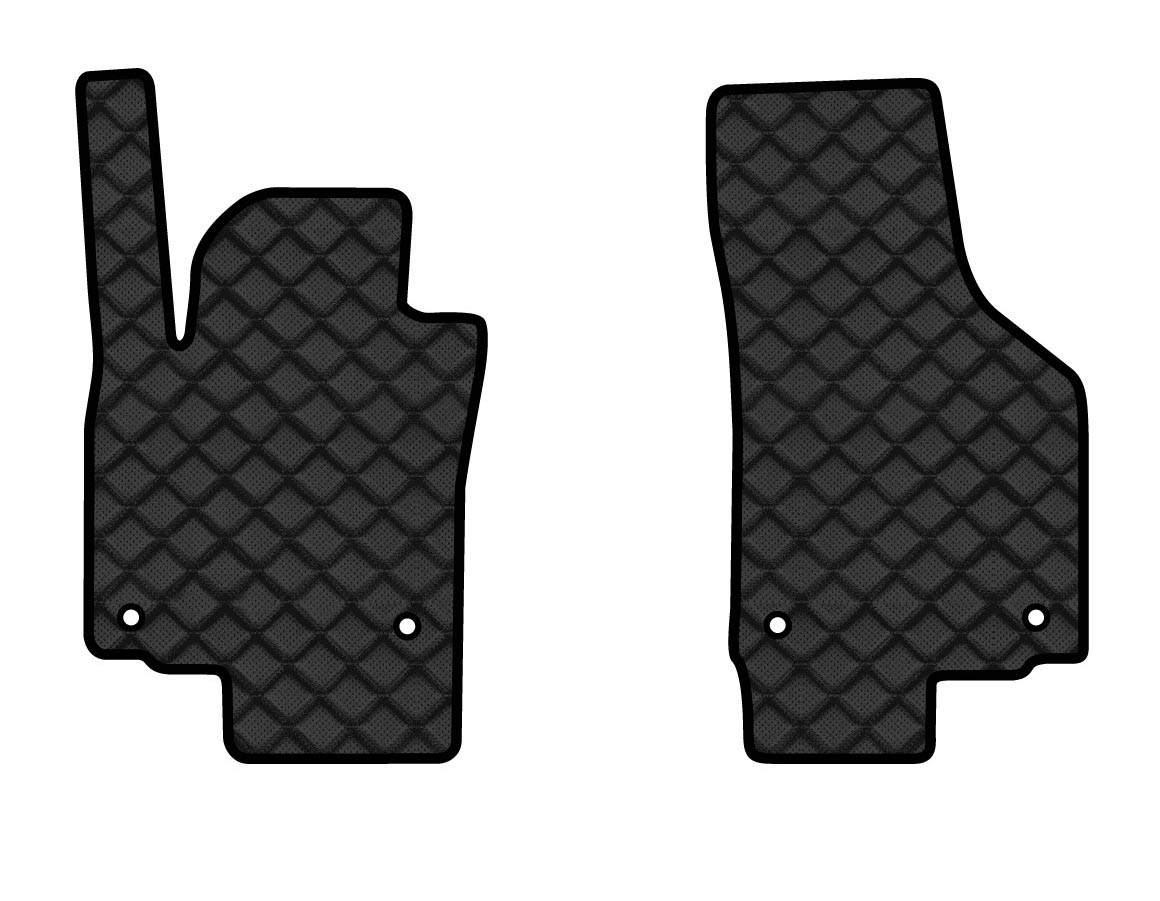 Килимки з екошкіри в салон авто передні EVAtech для Scirocco (Mk3) Volkswagen 2008-2017 3 покоління Htb EU VW21654AK2AV4BBB - Фото 1