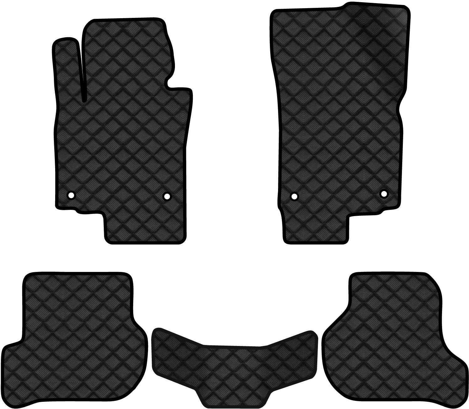 Коврики из экокожи в салон авто EVAtech ECO для Scirocco (Mk3) Volkswagen 2008-2017 3 поколение Htb EU VW21654CH5AV4BBB - Фото 1