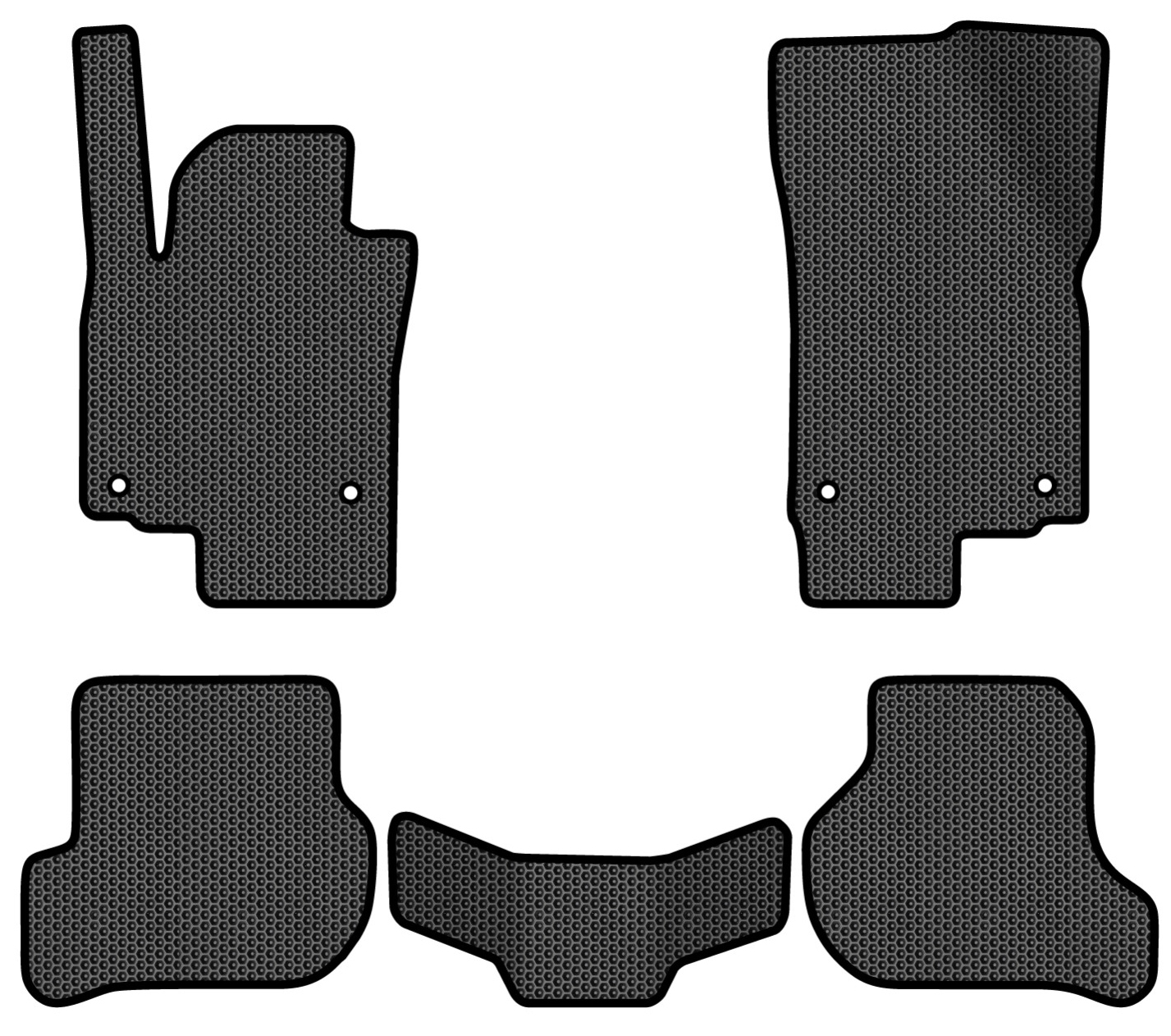 EVA килимки в салон авто EVAtech для Scirocco (Mk3) Volkswagen 2008-2017 3 покоління Htb EU (VW21654CH5AV4SBB) - Фото 1
