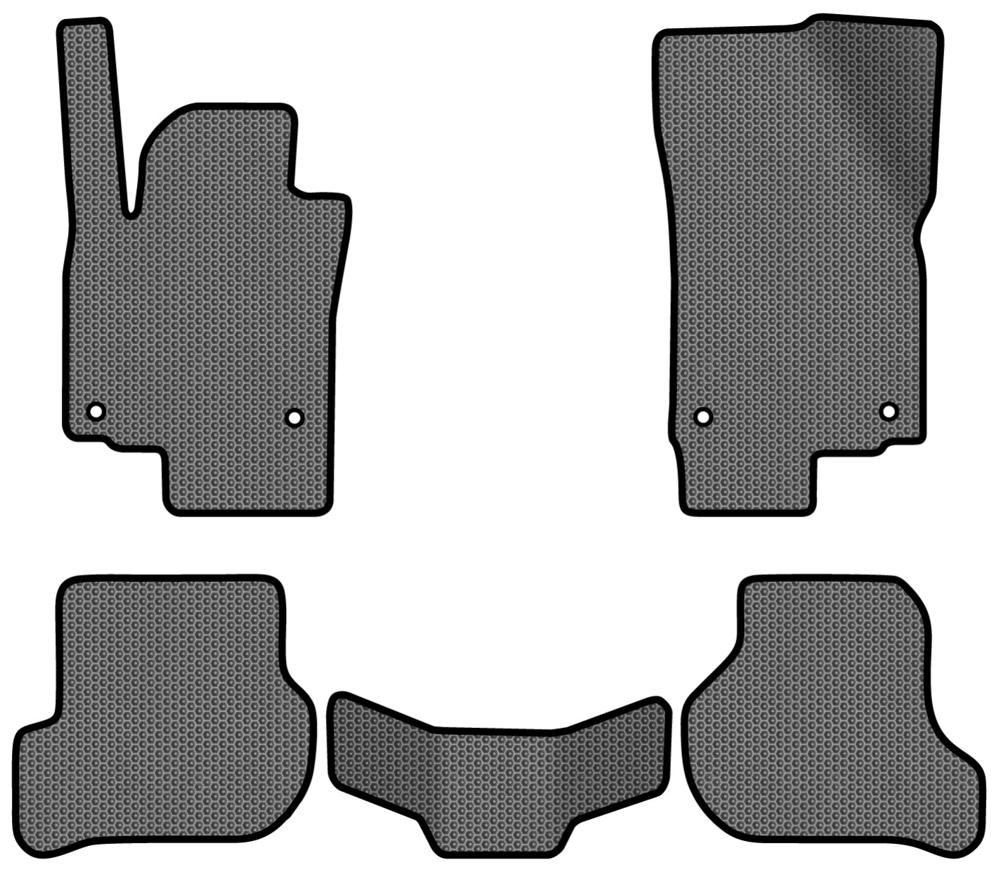 EVA килимки в салон авто EVAtech для Scirocco (Mk3) Volkswagen 2008-2017 3 покоління Htb EU (VW21654CH5AV4SGB) - Фото 1
