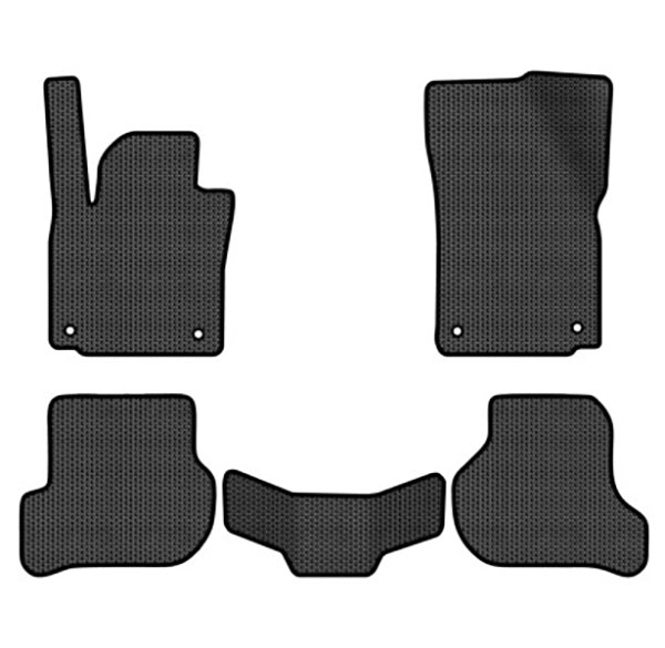 EVA килимки в салон авто EVAtech для Scirocco (Mk3) Volkswagen 2008-2017 3 покоління Htb EU (VW21654CN5AV4SBB) - Фото 1