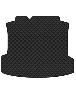 Коврик из экокожи в багажник авто EVAtech для Polo (V) Volkswagen 2009-2017 5 поколение Sedan EU (VW31131B1BBB) - Фото 1