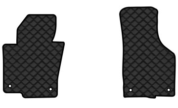 Коврики из экокожи в салон авто передние EVAtech для Passat (B6) (with armrest) Volkswagen 2005-2010 6 поколение Sedan EU VW31277AS2TL4BBB - Фото 1