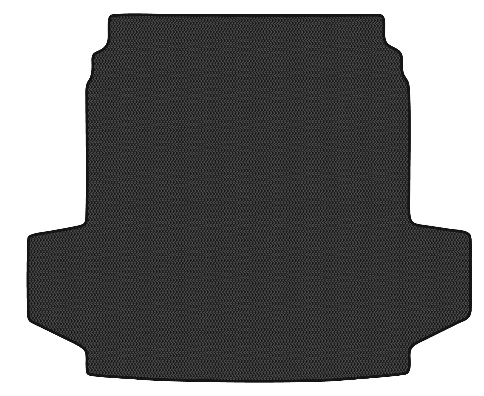 EVA коврик в багажник авто EVAtech для Passat (B6) (with armrest) Volkswagen 2005-2010 6 поколение Sedan EU (VW31277BO1RBB) - Фото 1