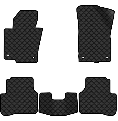 Коврики из экокожи в салон авто EVAtech ECO для Passat (B6) (with armrest) Volkswagen 2005-2010 6 поколение Sedan EUVW31277CP5TL4BBB - Фото 1