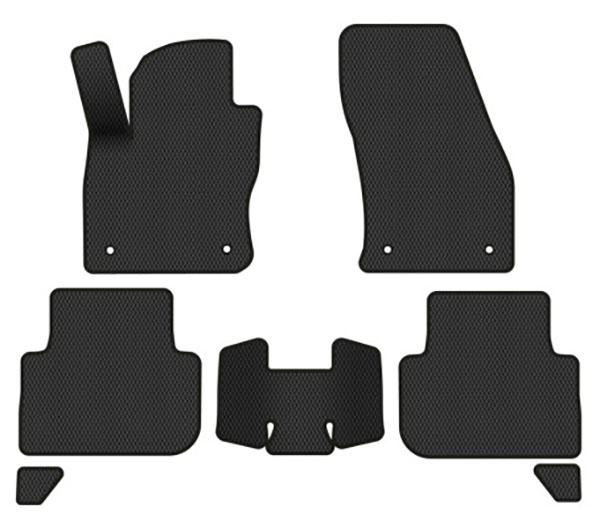 EVA килимки в салон авто EVAtech для Tiguan (Mk 2) Volkswagen 2016-2020 2 покоління SUV EU (VW31492CR5AV4RBB) - Фото 1