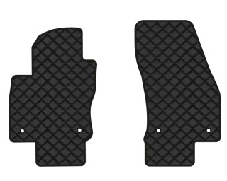 Коврики из экокожи в салон авто передние EVAtech для Tiguan (Mk 2) Volkswagen 2016-2020 2 поколение SUV EU (VW31492AL2AV4BBB) - Фото 1