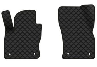 Коврики из экокожи в салон авто передние EVAtech для Tiguan (Mk 2) Volkswagen 2016-2020 2 поколение SUV EU (VW31492AM2AV4BBB) - Фото 1