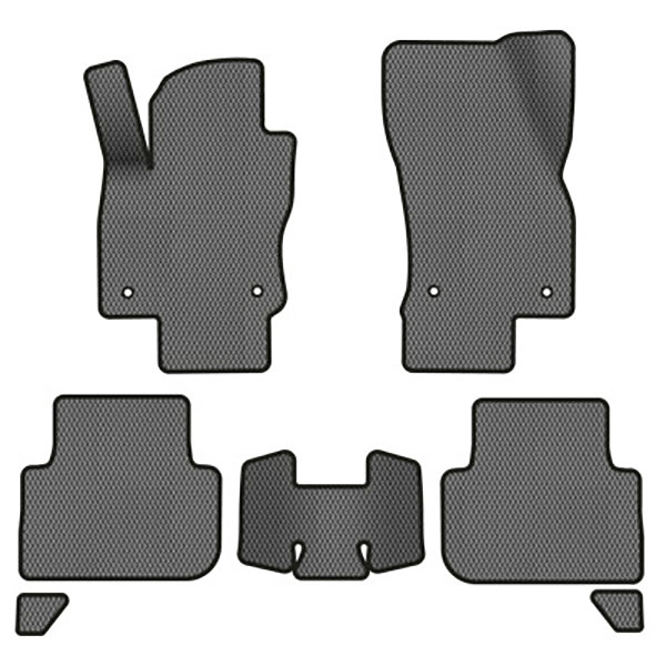 EVA килимки в салон авто EVAtech для Tiguan (Mk 2) Volkswagen 2016-2020 2 покоління SUV EU (VW31492CH7AV4RGB) - Фото 1