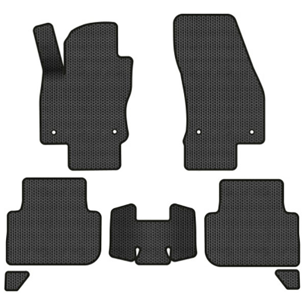 EVA килимки в салон авто EVAtech для Tiguan (Mk 2) Volkswagen 2016-2020 2 покоління SUV EU (VW31492CL7AV4SBB) - Фото 1