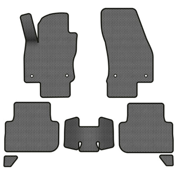 EVA килимки в салон авто EVAtech для Tiguan (Mk 2) Volkswagen 2016-2020 2 покоління SUV EU (VW31492CL7AV4SGB) - Фото 1