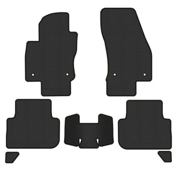 EVA килимки в салон авто EVAtech для Tiguan (Mk 2) Volkswagen 2016-2020 2 покоління SUV EU (VW31492CM7AV4RBB) - Фото 1