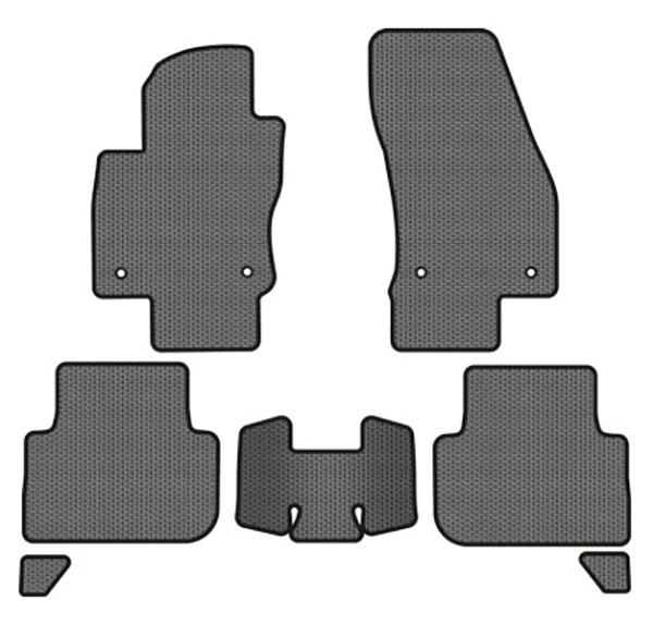 EVA килимки в салон авто EVAtech для Tiguan (Mk 2) Volkswagen 2016-2020 2 покоління SUV EU (VW31492CM7AV4SGB) - Фото 1