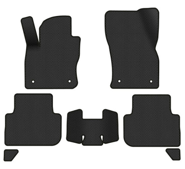 EVA килимки в салон авто EVAtech для Tiguan (Mk 2) Volkswagen 2016-2020 2 покоління SUV EU (VW31492CN7AV4RBB) - Фото 1