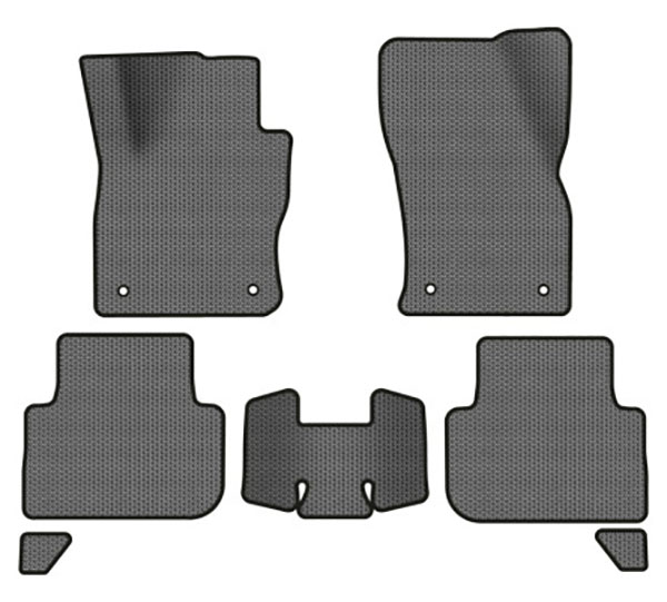 EVA килимки в салон авто EVAtech для Tiguan (Mk 2) Volkswagen 2016-2020 2 покоління SUV EU (VW31492CO7AV4SGB) - Фото 1