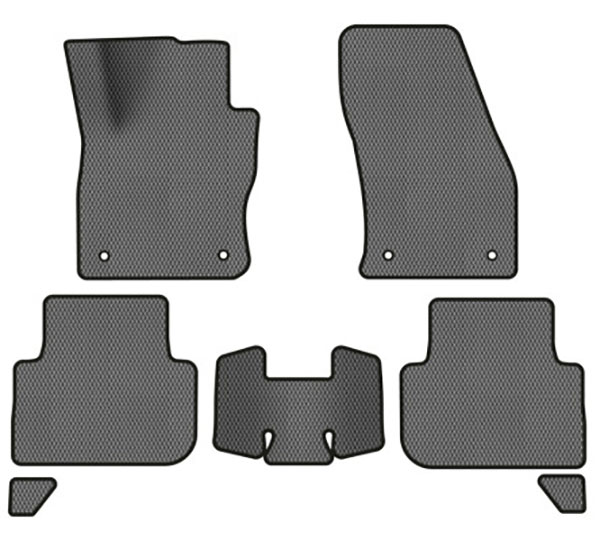 EVA килимки в салон авто EVAtech для Tiguan (Mk 2) Volkswagen 2016-2020 2 покоління SUV EU (VW31492CQ7AV4SBB) - Фото 1