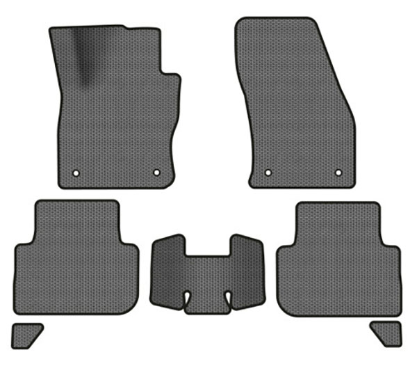 EVA килимки в салон авто EVAtech для Tiguan (Mk 2) Volkswagen 2016-2020 2 покоління SUV EU (VW31492CQ7AV4SGB) - Фото 1