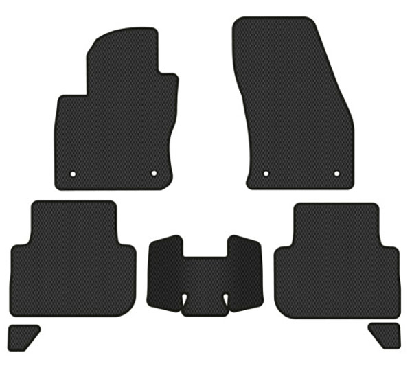 EVA килимки в салон авто EVAtech для Tiguan (Mk 2) Volkswagen 2016-2020 2 покоління SUV EU (VW31492CS7AV4RBB) - Фото 1