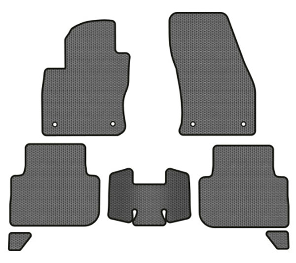 EVA килимки в салон авто EVAtech для Tiguan (Mk 2) Volkswagen 2016-2020 2 покоління SUV EU (VW31492CS7AV4SGB) - Фото 1