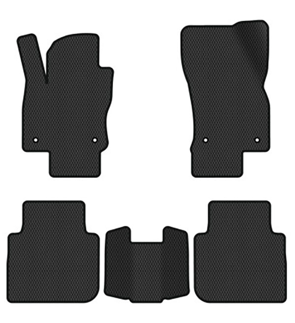 EVA коврики в салон авто EVAtech для Tiguan (Mk 2) Volkswagen 2016-2020 2 поколение SUV USA (VW31493CH5AV4RBB) - Фото 1