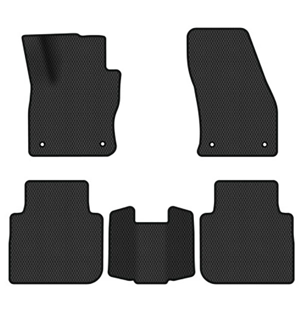 EVA коврики в салон авто EVAtech для Tiguan (Mk 2) Volkswagen 2016-2020 2 поколение SUV USA (VW31493CQ5AV4RBB) - Фото 1