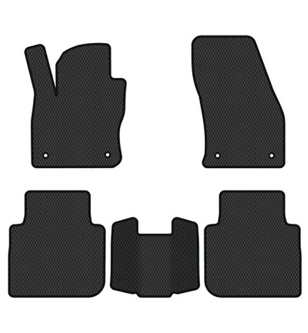 EVA коврики в салон авто EVAtech для Tiguan (Mk 2) Volkswagen 2016-2020 2 поколение SUV USA (VW31493CR5AV4RBB) - Фото 1