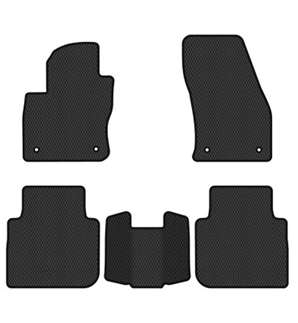 EVA коврики в салон авто EVAtech для Tiguan (Mk 2) Volkswagen 2016-2020 2 поколение SUV USA (VW31493CS5AV4RBB) - Фото 1