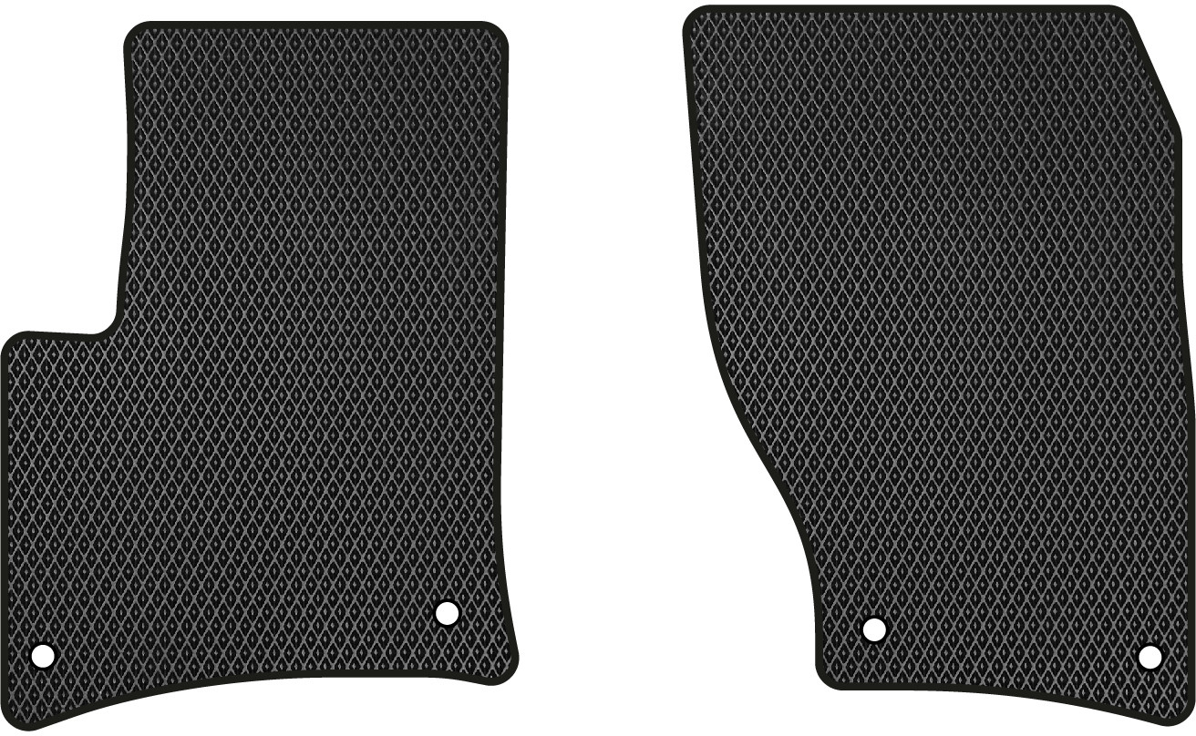 EVA коврики в салон авто передние EVAtech для Touareg (7P) (4-zone climate control) Volkswagen 2010-2014 2 поколение SUV EU VW31900AB2AV4RBB - Фото 1