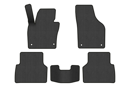 EVA коврики в салон авто EVAtech для Tiguan (NF) AT Volkswagen 2007-2018 1 поколение SUV USA (VW32480CR5AV4SBB) - Фото 1