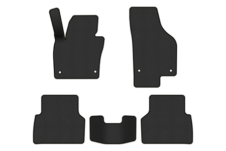 EVA коврики в салон авто EVAtech для Tiguan (NF) AT Volkswagen 2007-2018 1 поколение SUV USA (VW32480CRG5AV4RBB) - Фото 1