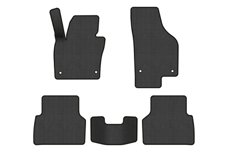 EVA коврики в салон авто EVAtech для Tiguan (NF) AT Volkswagen 2007-2018 1 поколение SUV USA (VW32480CRG5AV4SBB) - Фото 1