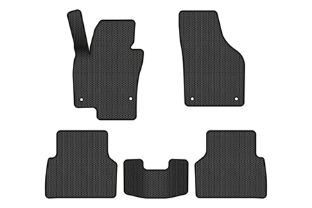 EVA коврики в салон авто EVAtech для Tiguan (NF) AT Volkswagen 2007-2018 1 поколение SUV USA (VW32480CY5AV4SBB) - Фото 1