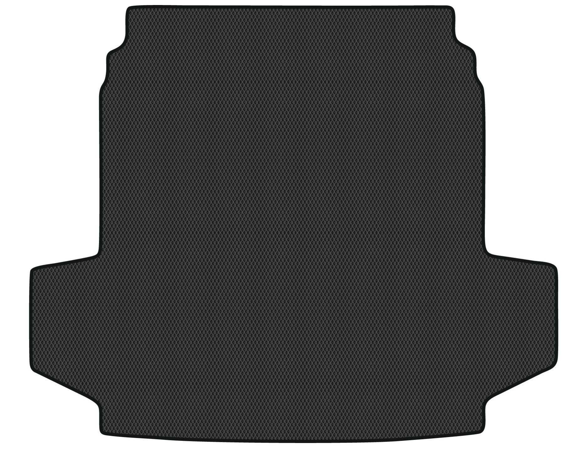 EVA коврик в багажник авто EVAtech для Passat (B6) (with armrest) Volkswagen 2005-2010 6 поколение Sedan EU (VW3264BO1RBB) - Фото 1