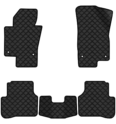 Коврики из экокожи в салон авто EVAtech ECO для Passat (B6) (with armrest) Volkswagen 2005-2010 6 поколение Sedan EU VW3264CJ5AV4BBB - Фото 1