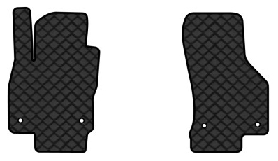 Коврики из экокожи в салон авто передние EVAtech ECO для Passat (B8) Volkswagen 2014-2019 8 поколение Sedan EU VW3265AV2AV4BBLB - Фото 1