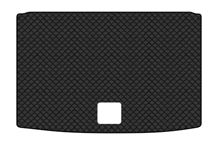 Коврик из экокожи в багажник авто EVAtech для Polo (V) 5-doors Volkswagen 2009-2017 5 поколение Htb EU (VW3268B1BBB) - Фото 1